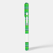 Coque iphone préppé vert personnalisé (Verso / Gauche)