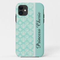 coque iphone Princesse Damask customisé