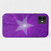 Coque iphone Purple Star (Dos (Horizontal))