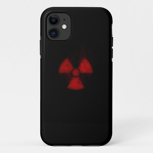 coque iphone radioactif brûlant (Dos)