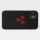 coque iphone radioactif brûlant (Dos (Horizontal))