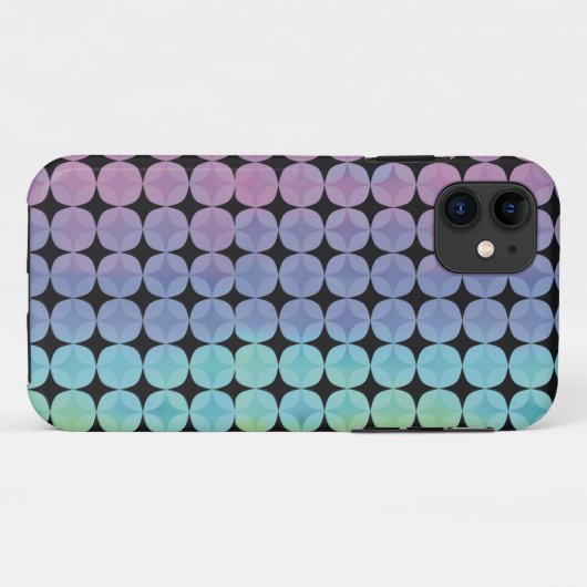 Coque iphone Rainbowdots (Dos (Horizontal))