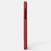 Coque iphone Red Snowflake (Dos/Gauche)