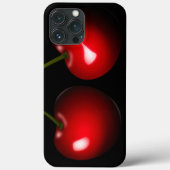 Coque iphone Red Sweet Cherries - Choisir la coule (Verso)