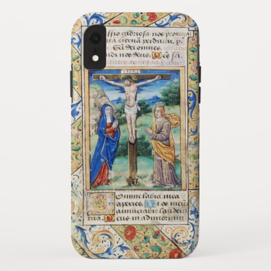 coque iphone religieux de manuscrit de bible (Dos)