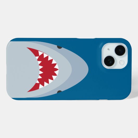 Coque iphone requin (Verso (horizontal))