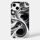 Coque iphone réseau mental Abstrait complexe (Verso)