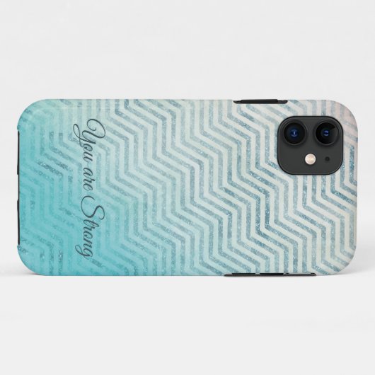Coque iphone Retro Chevron (Dos (Horizontal))