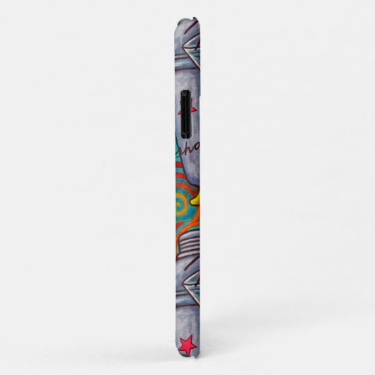 Coque iphone Retro Martini (Dos/Droite)