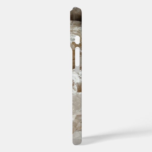 Coque iphone robuste en quartz personnalisé (Verso / Gauche)