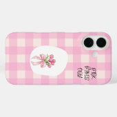 Coque iphone rose (Verso (horizontal))