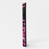 Coque iphone rose de Bling (Dos/Gauche)