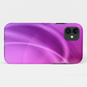 Coque iphone rose et pourpre (Dos (Horizontal))