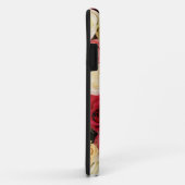Coque iphone rose et rouge Roses (Dos/Droite)