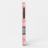 Coque iphone rose Personnalisé Pour Tous Les Modèl (Dos/Gauche)