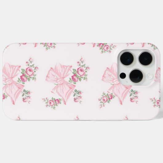 Coque iphone rose Rosa Beaux (Verso (horizontal))
