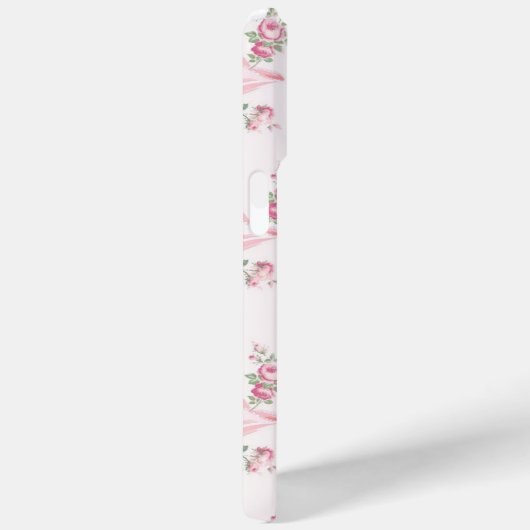 Coque iphone rose Rosa Beaux (Verso / Droite)