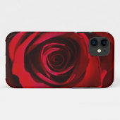 Coque iphone rose rouge foncé (Dos (Horizontal))