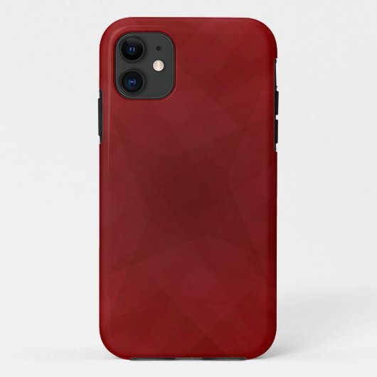 Coque iphone rouge (Dos)