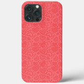 Coque iphone rouge avec coeur (Verso)