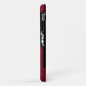 Coque iphone rouge avec Lion - Choisir les couleur (Dos/Droite)