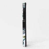 Coque iphone sportif avec motif de raquette de ten (Dos/Gauche)