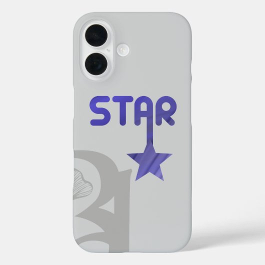 COQUE IPHONE STAR Trend Abstrait Lavender Violet (Verso)