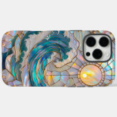 Coque iphone Sun Rising Verre Tondée (Verso (horizontal))