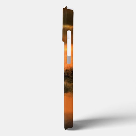 Coque iphone Sunrise Tree Sunbeams (Verso / Gauche)