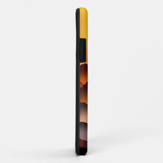 Coque iphone Sunset Camel (Dos/Droite)