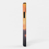 Coque iphone téléphonique Sunrise d'hiver (Dos/Droite)