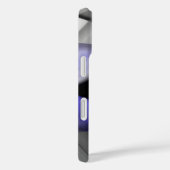 Coque iPhone tendance abstrait lavande violet (Verso / Droite)