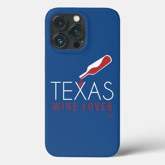 Coque iphone Texas Wine Lover (Verso)