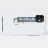 coque iphone timbre cochon volant (Dos (Horizontal))