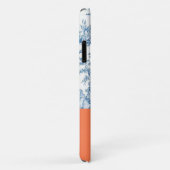 coque iphone - Toile de Jouy (Dos/Droite)