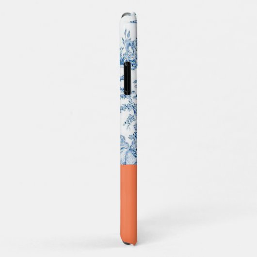 coque iphone - Toile de Jouy (Dos/Droite)