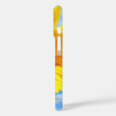 Coque iphone tournesol (Verso / Gauche)