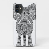 Coque iphone tribal d'éléphant (Dos)