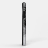 Coque iphone triste de fille de papillon (Dos/Droite)