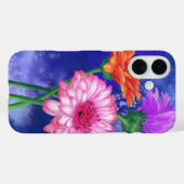 Coque iphone trois couleurs Gerberas (Verso (horizontal))