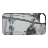 Coque iphone tropical d'île (Dos (Horizontal))