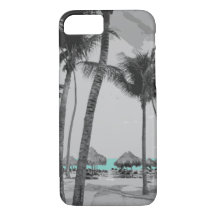 Coque iphone tropical d'île