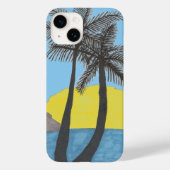 Coque iphone Tropical Palm Tree (Verso)