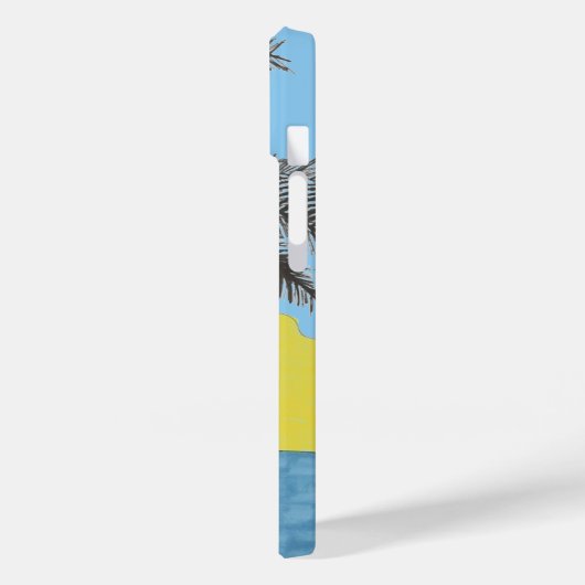 Coque iphone Tropical Palm Tree (Verso / Gauche)