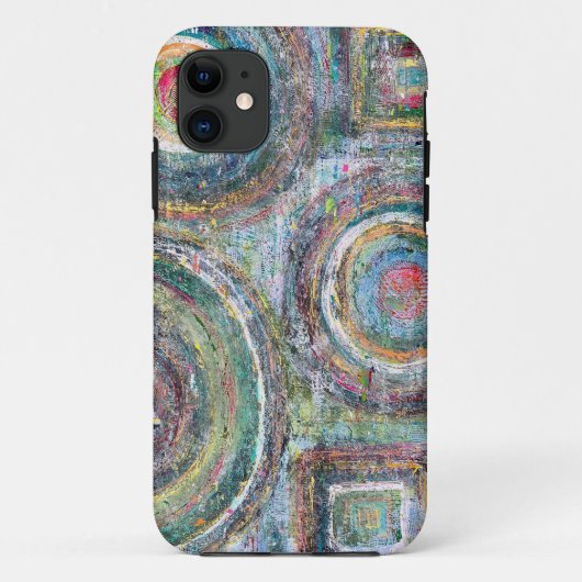 coque iphone turquoise (Dos)