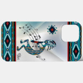 Coque iphone Turquoise Kokopell (Verso (horizontal))