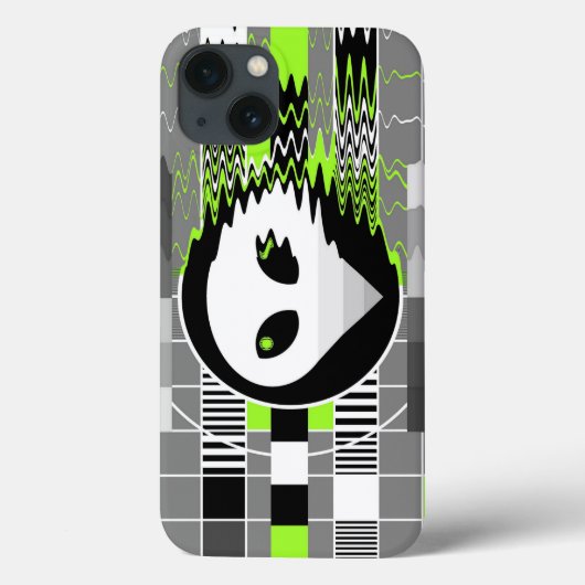 COQUE IPHONE TV ALIEN (Verso)