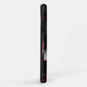 coque iphone twist rose (Dos/Droite)