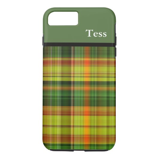 Coque iphone vert personnalisé (Dos)