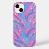 Coque iphone vibrant brillant d'encre (Verso)